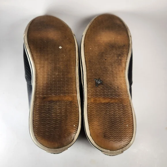 Marc By MARC JACOBS Women’s Sneaker Size 9.5  EU 40 Black Leather Shoe - Picture 4 of 8